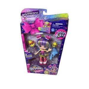 Shoppies Doll Rainbow Kate With 2 Exclusive Shopkins Join The Party